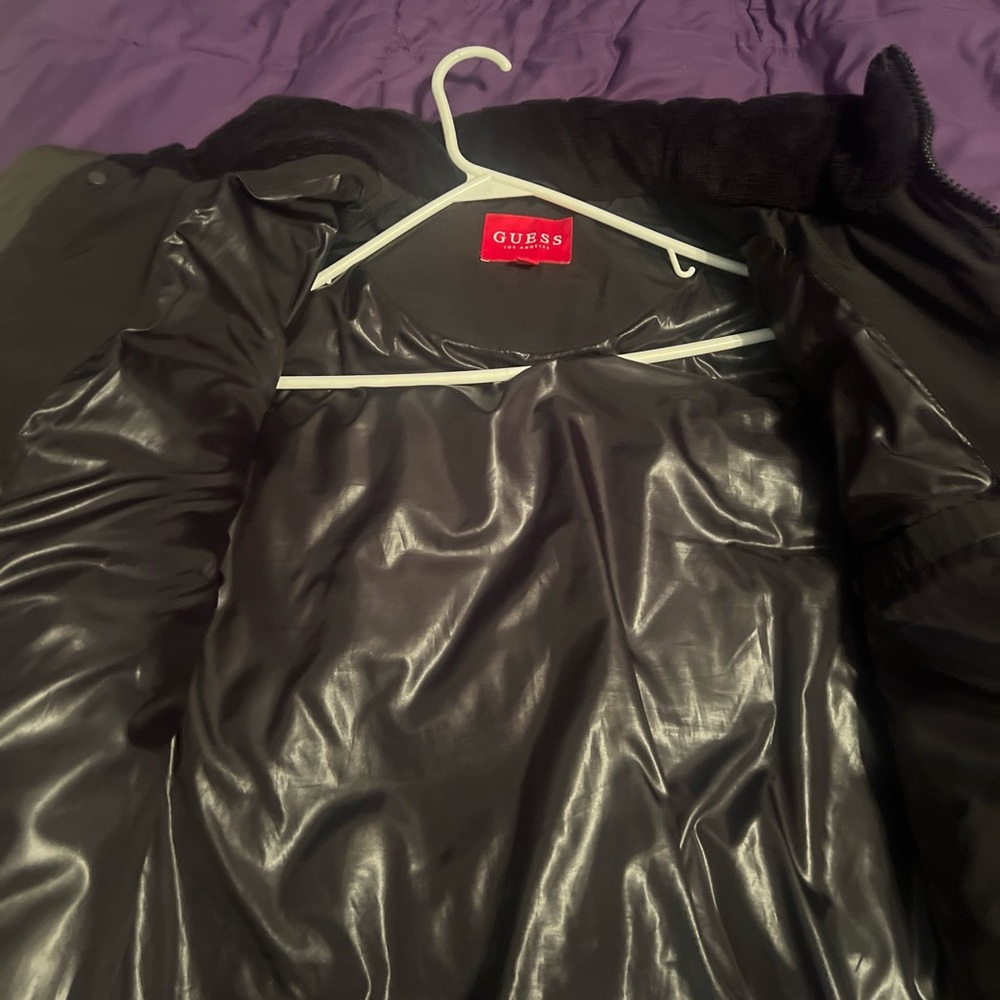 Stylish Dark Green Guess Jacket Large - Picture 4 of 4